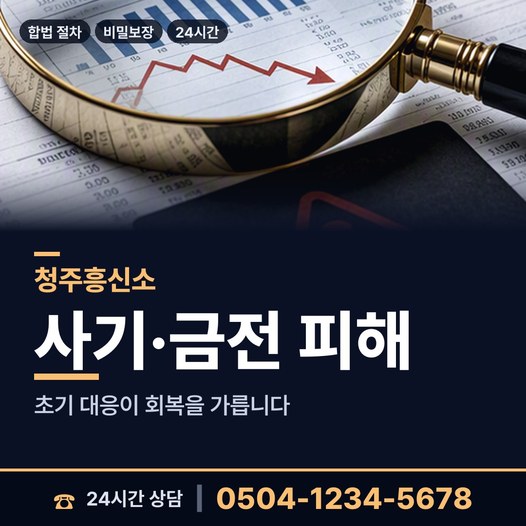 청주 사직2동 흥신소의뢰비용 상담 안내